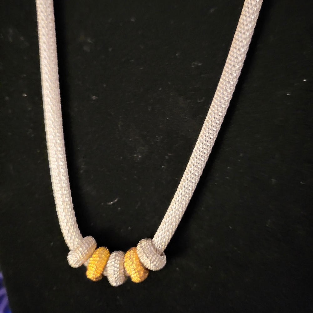 Platinum necklace